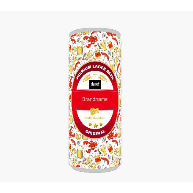 Beer Can Label
