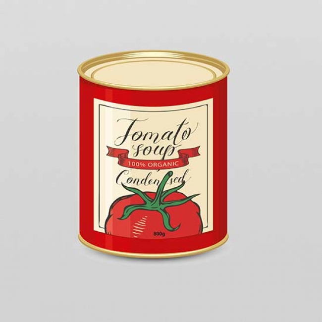 Can Label 800g