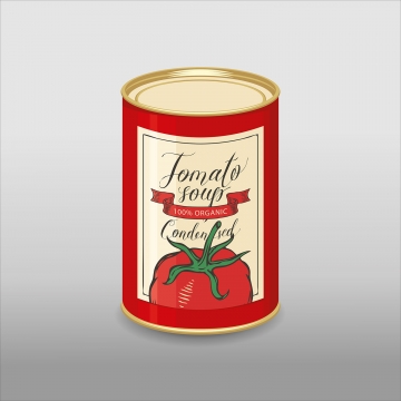 Can Label 400g