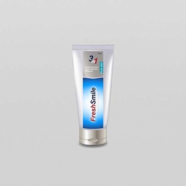 Toothpaste Label on Tube